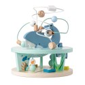 CLASSIC WORLD Drewniany Edukacyjny Labirynt Przeplatanka Życie Morskie 18m+