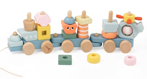 CLASSIC WORLD Montessori Kolejka Ocean Drewniana Układanka CLASSIC WORLD Montessori Kolejka Ocean Drewniana Układanka