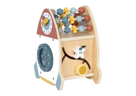 TOOKY TOY Kosmiczna Rakieta Aktywności Sorter Labirynt Drewniany TOOKY TOY Kosmiczna Rakieta Aktywności Sorter Labirynt Drewniany