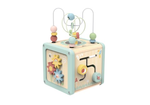 WOOPIE GREEN Drewniana Kostka Aktywności Multifunkcyjna Edukacyjna Sorter WOOPIE GREEN Drewniana Kostka Aktywności Multifunkcyjna Edukacyjna Sorter