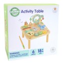 WOOPIE GREEN Drewniany Stolik Edukacyjny Muzyczny Labirynt Sensoryczny 5W1 WOOPIE GREEN Drewniany Stolik Edukacyjny Muzyczny Labirynt Sensoryczny 5W1