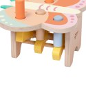 CLASSIC WORLD Wbijak, Przebijak Pastelowy Motylek Montessori z Młoteczkiem