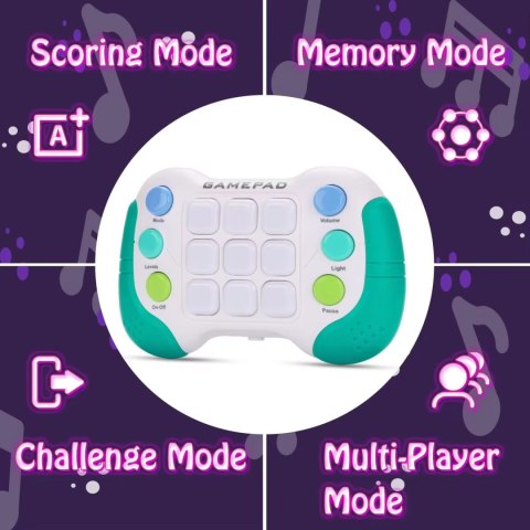 WOOPIE Elektroniczna Gra Zręcznościowa Pop-It Fidget Toy Gamepad WOOPIE Elektroniczna Gra Zręcznościowa Pop-It Fidget Toy Gamepad