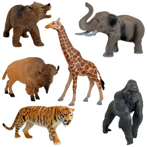 WOOPIE Large Wild Animal Figures Set + Mat and Accessories 23 el. WOOPIE Large Wild Animal Figures Set + Mat and Accessories 23 el.