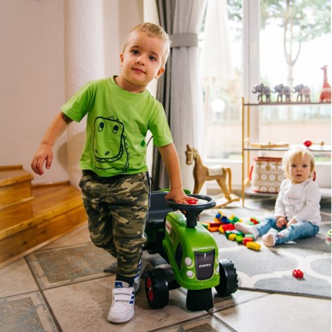 FALK Traktorek Baby Claas Zielony z Przyczepką + akc. od 1 roku FALK Traktorek Baby Claas Zielony z Przyczepką + akc. od 1 roku