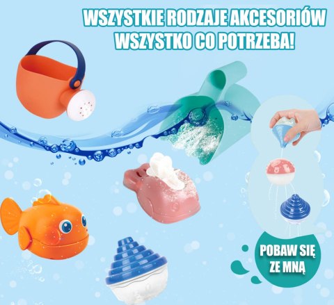 WOOPIE Stolik Wodny 2w1 Piaskownica Wodospad 10 el. WOOPIE Stolik Wodny 2w1 Piaskownica Wodospad 10 el.