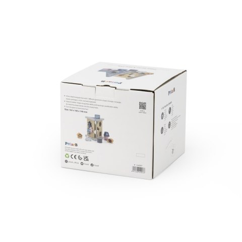 VIGA PolarB Drewniany sorter z klockami piramida Układanka VIGA PolarB Drewniany sorter z klockami piramida Układanka