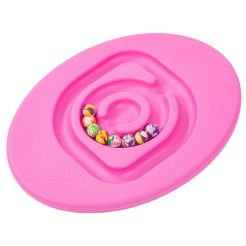 LEAN Toys Deska Równoważąca Sensoryczna Dla Dzieci Piłeczki Kauczukowe 5szt Różowa LEAN Toys Deska Równoważąca Sensoryczna Dla Dzieci Piłeczki Kauczukowe 5szt Różowa