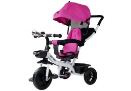 LEAN Toys Rower Trójkołowy PRO300 Różowy