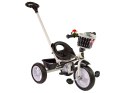 LEAN Trike Rower Trójkołowy PRO100 Czarny Koszyk Koła EVA