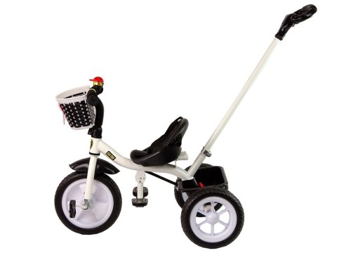 LEAN Trike Rower Trójkołowy PRO100 Czarny Koszyk Koła EVA LEAN Trike Rower Trójkołowy PRO100 Czarny Koszyk Koła EVA