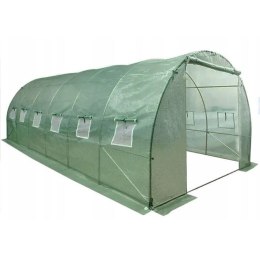 LEAN Tunel Foliowy Ogrodowy Szklarnia 6x3x2m Folia 18m² UV-4 Premium