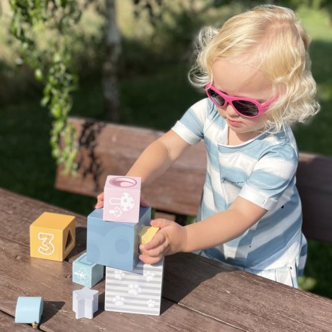 VIGA PolarB Piramidka Układanka edukacyjna Sorter Kostki Klocki VIGA PolarB Piramidka Układanka edukacyjna Sorter Kostki Klocki