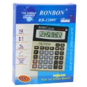 LEAN Kalkulator Biurowy Ronbon RB-1200V Duży Wyświetlacz 12-Cyfrowy