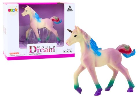 LEAN TOYS Figurka Kolekcjonerska Mały Jednorożec Fioletowy 8 CM