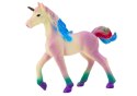 LEAN TOYS Figurka Kolekcjonerska Mały Jednorożec Fioletowy 8 CM