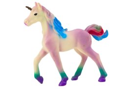 LEAN TOYS Figurka Kolekcjonerska Mały Jednorożec Fioletowy 8 CM