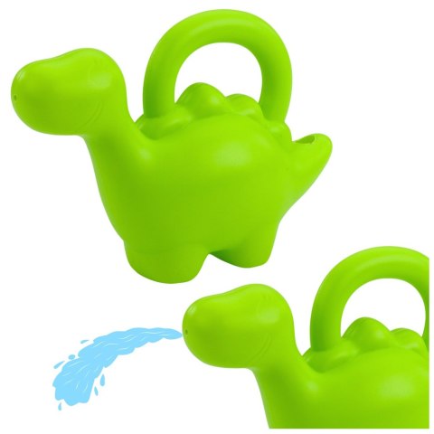 LEAN TOYS Mała Konewka Plastikowa Do Podlewania Dla Dzieci Dinozaur Zielona LEAN TOYS Mała Konewka Plastikowa Do Podlewania Dla Dzieci Dinozaur Zielona