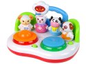 LEAN Toys Muzyczna Gra DJ Ze Zwierzętami Światła Dźwięk