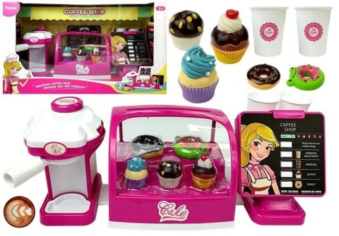 LEAN Toys Zestaw Kawiarnia Cukiernia ze Światłem i Dźwiękami