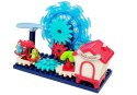 LEAN Toys Zestaw Klocków ze Zjeżdzalnią Diabelski Młyn Koła Zębate na Baterie