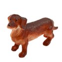 LEAN Toys Zestaw Mini Figurki Psy Owczarek Niemiecki Jamnik Buldog Francuski 4cm 6szt