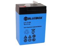 LEAN CARS BLUEBOX Akumulator Żelowy VRLA AGM 6V5Ah Do Auta Na Akumulator