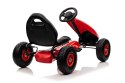 LEAN CARS Gokart na Pedały G208 Czerwony
