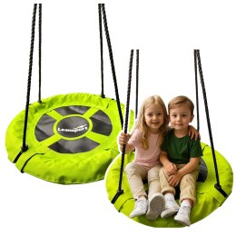 LEAN Sport Huśtawka Ogrodowa Bocianie Gniazdo Dla Dzieci Zielona 60cm