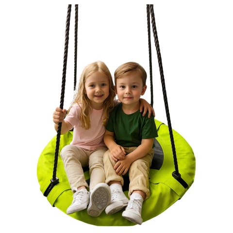 LEAN Sport Huśtawka Ogrodowa Bocianie Gniazdo Dla Dzieci Zielona 60cm LEAN Sport Huśtawka Ogrodowa Bocianie Gniazdo Dla Dzieci Zielona 60cm