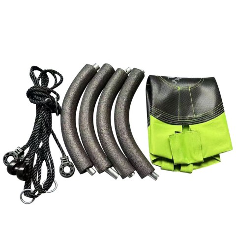 LEAN Sport Huśtawka Ogrodowa Bocianie Gniazdo Dla Dzieci Zielona 60cm LEAN Sport Huśtawka Ogrodowa Bocianie Gniazdo Dla Dzieci Zielona 60cm
