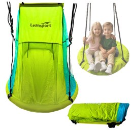 LEAN Sport Namiot do Huśtawki Bocianie Gniazdo Zielony 110-120CM