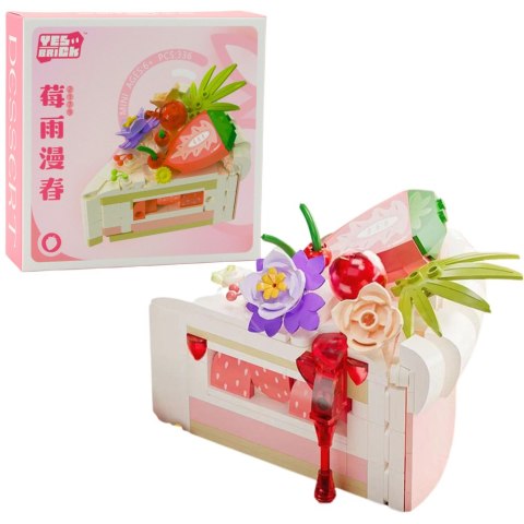 LEAN TOYS Klocki Konstrukcyjne Torcik Tort Deser Dekorowany 292-357el. LEAN TOYS Klocki Konstrukcyjne Torcik Tort Deser Dekorowany 292-357el.