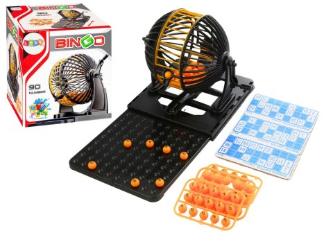 LEAN Toys Gra Towarzyska Rodzinna Bingo Lotto Maszyna Losująca LEAN Toys Gra Towarzyska Rodzinna Bingo Lotto Maszyna Losująca