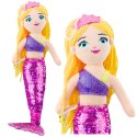 LEAN Toys Pluszowa Syrenka Przytulanka Ogon W Cekiny Fioletowa 48cm LEAN Toys Pluszowa Syrenka Przytulanka Ogon W Cekiny Fioletowa 48cm