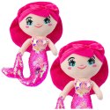 LEAN Toys Pluszowa Syrenka Przytulanka Ogon W Cekiny Różowa 30cm LEAN Toys Pluszowa Syrenka Przytulanka Ogon W Cekiny Różowa 30cm