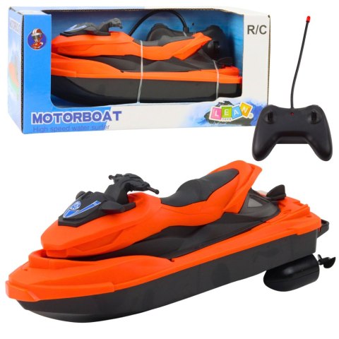 LEAN Toys Skuter Wodny Zdalnie Sterowany RC 1:42 Pomarańczowy LEAN Toys Skuter Wodny Zdalnie Sterowany RC 1:42 Pomarańczowy