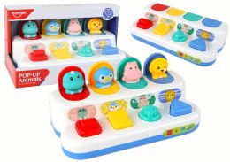 LEAN Toys Zabawka Edukacyjna Interaktywna Wyskakujące Okienko Zwierzątka