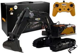 HUINA Koparka Zdalnie Sterowana model 1592 HuiNa 1:14 R/C Żółta