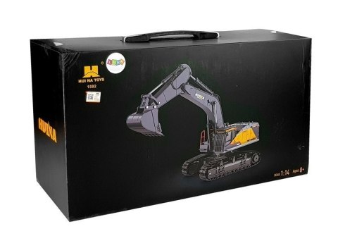 HUINA Koparka Zdalnie Sterowana model 1592 HuiNa 1:14 R/C Żółta HUINA Koparka Zdalnie Sterowana model 1592 HuiNa 1:14 R/C Żółta