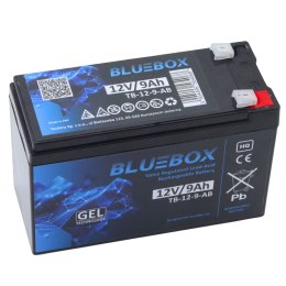 LEAN CARS BLUEBOX Akumulator Żelowy VRLA AGM 12V9Ah Do Auta Na Akumulator