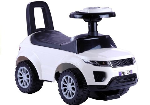 LEAN CARS Jeździk dla Malucha 613W Dźwięk + Światła Biały