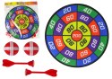 LEAN TOYS Gra Zręcznościowa Dart Rzutki Tarcza 2w1 Na Rzep