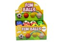 LEAN TOYS Mała Piłeczka Miękka Piankowa Football 5,5cm LEAN TOYS Mała Piłeczka Miękka Piankowa Football 5,5cm