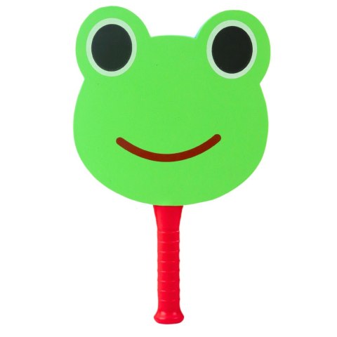 LEAN Toys Paletki Paletki Do Gry Odbijania Miękkie Piankowe Żabka Zielona LEAN Toys Paletki Paletki Do Gry Odbijania Miękkie Piankowe Żabka Zielona