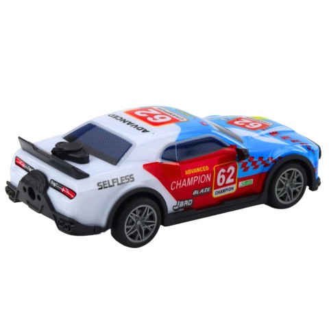LEAN Toys Samochód Sportowy Zdalnie Sterowany RC Światła Para Wodna Niebieski 1:22 LEAN Toys Samochód Sportowy Zdalnie Sterowany RC Światła Para Wodna Niebieski 1:22