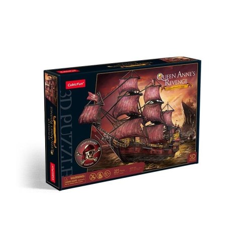 Puzzle 3D Zemsta Królowej Anny Wersja Jubileuszowa Puzzle 3D Zemsta Królowej Anny Wersja Jubileuszowa
