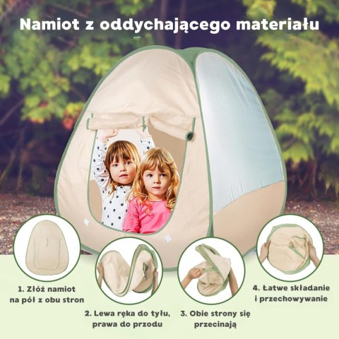 WOOPIE Zestaw Małego Odkrywcy Namiot Kempingowy XXL na Biwak 15 el. WOOPIE Zestaw Małego Odkrywcy Namiot Kempingowy XXL na Biwak 15 el.