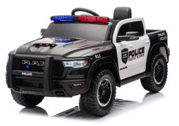 LEAN CARS Auto Na Akumulator ZB618P Dodge Ram Policyjny Czarny