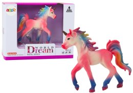 LEAN TOYS Figurka Kolekcjonerska Mały Jednorożec Różowy 8 CM